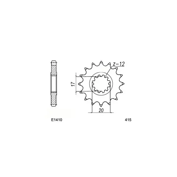 DTR.50 '97/98 (_ vit) 12X52 RK415H # (5BK1)