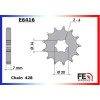 KIT CHAINE FE DT.125.E/F '76/79 16X37 OR 
