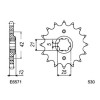 KIT CHAINE FE XS.400.J,K '82/83 16X38 OR 