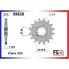 MT-07 '14/22, FZ-07 '15/16 16X43 RK525RO #