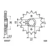 KIT CHAINE FE CR.480.RD '83 14X54 OR