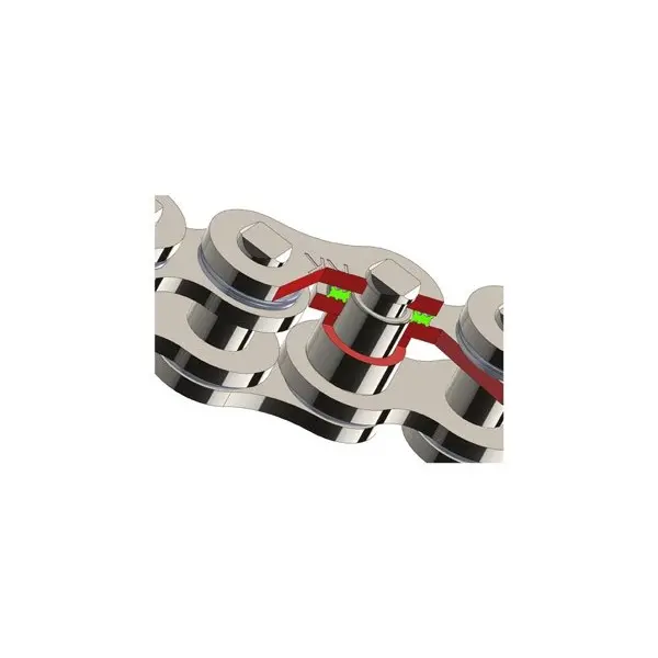 CHAINE RK 520GXW 072 MAILLONS