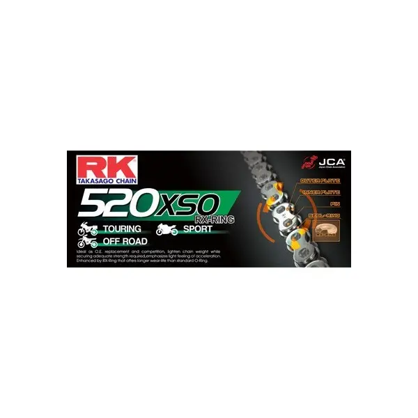 CHAINE RK 520XSO 036 MAILLONS