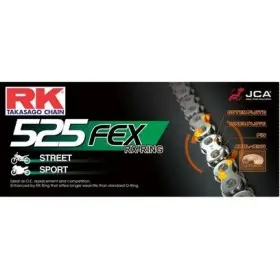 CHAINE RK 525FEX 110 MAILLONS