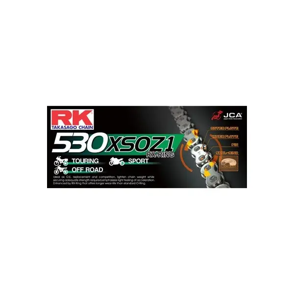 CHAINE RK 530XSO 104 MAILLONS