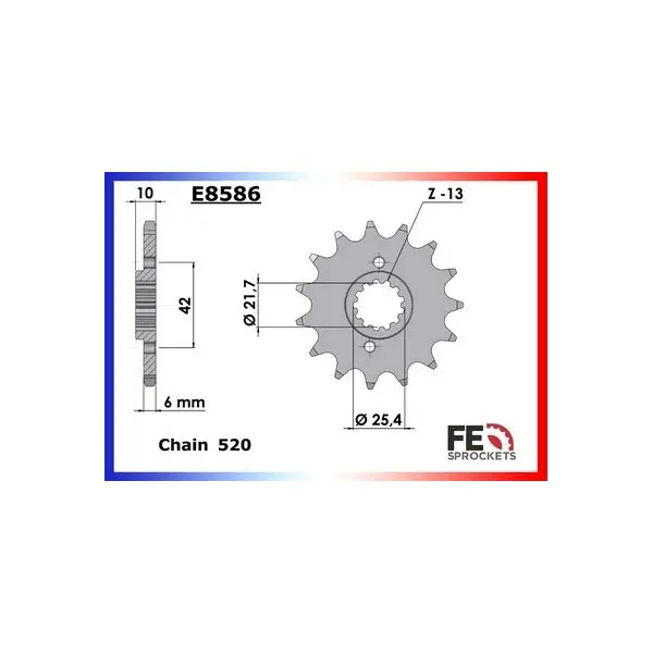 KIT CHAINE FE XR.650.L '93/16 15X45 XWUR