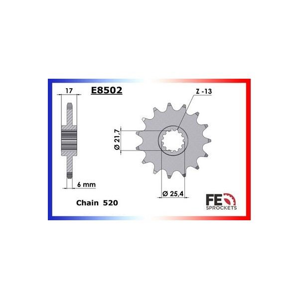 KIT CHAINE FE NC700-750 D INTEGRA (RC62)'12/16 16X39 XWUR 