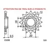 KIT CHAINE FE CR.125.R '98/99 13X51 MX*