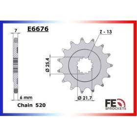 KIT CHAINE FE GSX.R.750 '06/10 17X45 RU