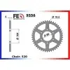 KIT CHAINE FE GPZ.550.ZX '84/86 16X38 XWUR