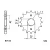 KIT CHAINE FE GPZ/GPX.600.R'85/00 15X39 RX/XW.SR