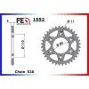 KIT CHAINE FE 125.F40 '91/92 16X38 XWUR