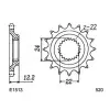 KIT CHAINE FE 600.PEGASO '90/92 17X42 OR*