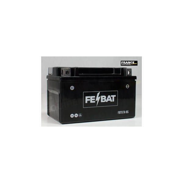 Batterie FE-BAT FBTX7A-BS  (CBTX7A-BS / YTX7A-BS / YTX7ABS / BTX7A) 