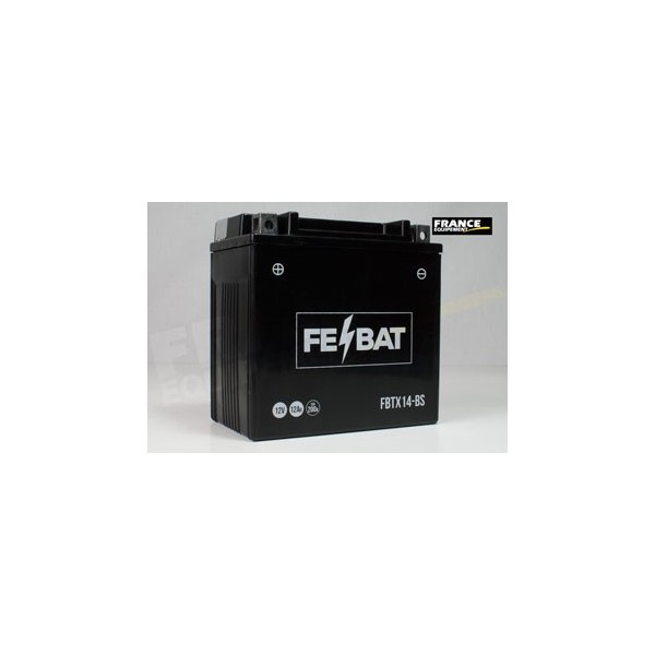 Batterie FE-BAT FBTX14-BS  (CBTX14-BS / YTX14-BS / YTX14BS / BTX14) 