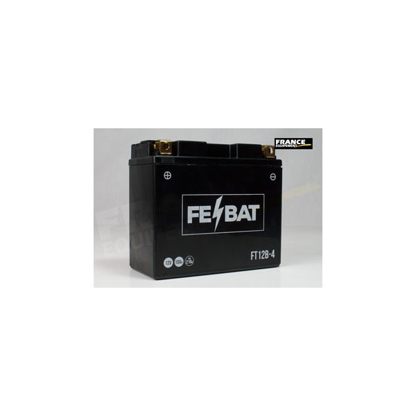 Batterie FE-BAT FT12B-4 (CT12B-4/YT12B-BS/YT12BBS/BT12B-4 / BT12B4) 