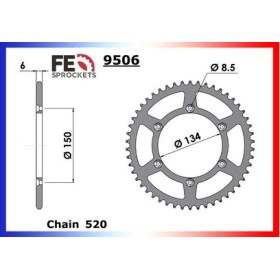 COURONNE ACIER COUR AC KX125 '81/09 49 520