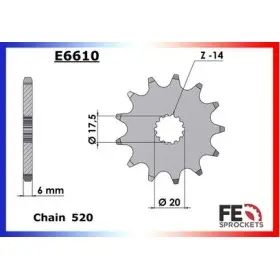 PIGNON YAM YZ125 '87/04 15 520