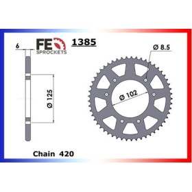 COURONNE ACIER GILERA 50.RCR '11/13 48 420