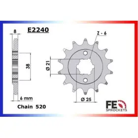 PIGNON PSB KYMCO 150.MX '02/03 14 520