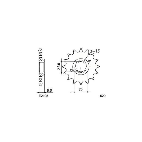 PIGNON POLARIS  500.PREDATOR '02/04 15 520 