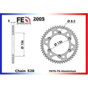 COURONNE ALU HVA 250.WR/CR '91/09 53 520