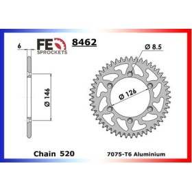COURONNE ALU RM.250 '81/83 53 520