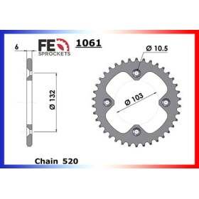 COURONNE ACIER KTM 450/505/525 ATV '09/10 36 520