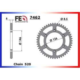 COURONNE ACIER COUR AC RMX.250 '89/00 51 520