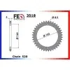 KIT CHAINE FE 250.QUAD '07 14X40 RX/XW.SR