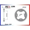KIT CHAINE FE ADLY300THUNDERBIKE'03/04 13X32 OR*