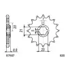 KIT CHAINE FE 240/250 WMX '87/88 14X46 XWUR
