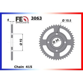 COURONNE ACIER TZR.50 '97/98 47 415