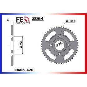 COURONNE ACIER TZR.50 '97/99 47 420