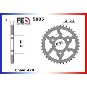 COURONNE ACIER COUR AC NSR.50 '89/94 42 420