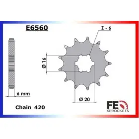PIGNON PSB DT.50.LC - RZ.50.LC 13 420