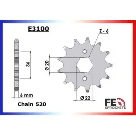 PIGNON ADLY.300.THUNDERBIKE'03/04 13 520