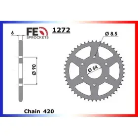 COURONNE ACIER MALAGUTI 50.XSM '06/08 48 420