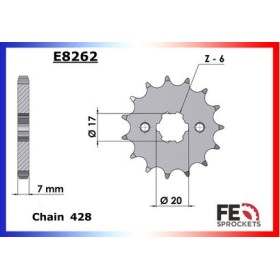 PIGNON PSB ZONGSHEN 125.ZS GY '03 17 428