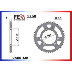 COURONNE ACIER BETA 50.RR '04 50 420