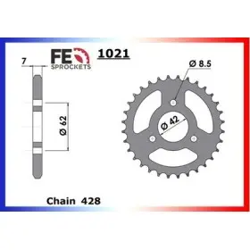 COURONNE ACIER MASAI 50.ULTIMATE'11-100.QUAD L50/A50 28 428