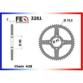COURONNE ACIER COUR AC DT80LC 83 A 91 49 428