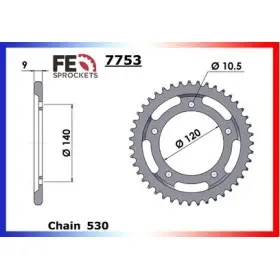 COURONNE ACIER TRIUMPH 955.SPRINT RS '99/01 45 530