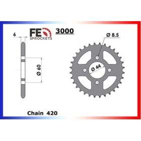 COURONNE ACIER MBK ZX.50'89/91 42 Dents