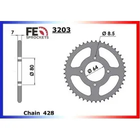 COURONNE ACIER COUR AC RS.RDX1251E7 37 428