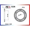 COURONNE ACIER COUR AC XLR.125 '98/02 51 428