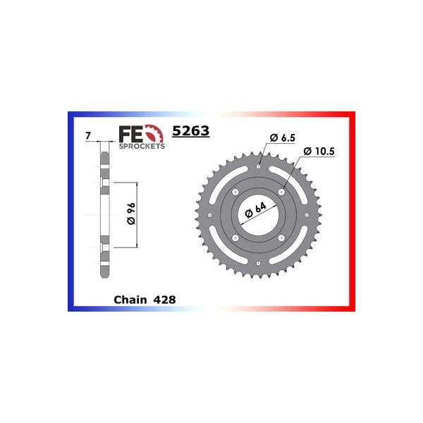 COURONNE ACIER   CG.125 '04/07  45  428 