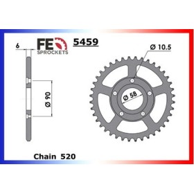 COURONNE ACIER NSRR.F/CRM.125'89/01 42 520