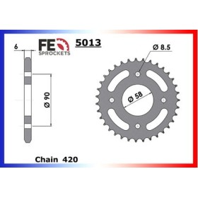 COURONNE ACIER ANF.125.INNOVA '03/10 38 420