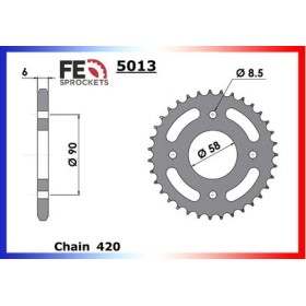 COURONNE ACIER ANF.125.INNOVA '03/10 44 420